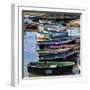 Boats in a line  2020  (photograph)-Ant Smith-Framed Photographic Print