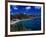 Boats in Bay, Corrossol Bay, St. Barts-Wayne Walton-Framed Photographic Print