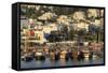 Boats in Bodrum, Turkey, Anatolia, Asia Minor, Eurasia-Richard-Framed Stretched Canvas