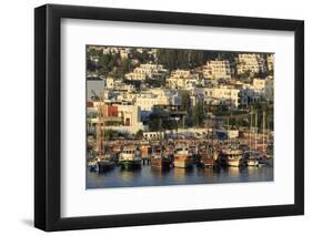 Boats in Bodrum, Turkey, Anatolia, Asia Minor, Eurasia-Richard-Framed Photographic Print