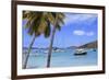 Boats in Cruz Bay, St. John, United States Virgin Islands, West Indies, Caribbean, Central America-Richard Cummins-Framed Photographic Print