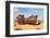 Boats in Desert around Moynaq, Muynak or Moynoq - Aral Sea or Aral Lake - Uzbekistan - Asia-Daniel Prudek-Framed Photographic Print