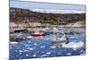 Boats in Greenland-Françoise Gaujour-Mounted Photographic Print