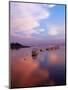 Boats in Harbor, Evening Light, Chatham, Massachusetts, USA-Walter Bibikow-Mounted Photographic Print