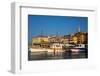 Boats in Harbor, Old Town, Rovinj, Croatia, Europe-Richard Maschmeyer-Framed Photographic Print