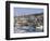 Boats in Harbour and Seafront, Scarborough, Yorkshire, England, United Kingdom-Robert Francis-Framed Photographic Print