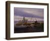 Boats in Harbour at Evening, 1828-Caspar David Friedrich-Framed Giclee Print