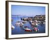 Boats in Harbour, Lyme Regis, Dorset, England, United Kingdom-J Lightfoot-Framed Photographic Print