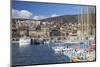 Boats in Harbour, Neuchatel, Switzerland, Europe-Ian Trower-Mounted Photographic Print