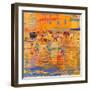 Boats in Harbour, Saint-Tropez-Peter Graham-Framed Giclee Print