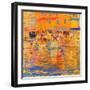 Boats in Harbour, Saint-Tropez-Peter Graham-Framed Giclee Print