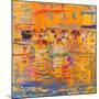 Boats in Harbour, Saint-Tropez-Peter Graham-Mounted Giclee Print