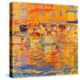 Boats in Harbour, Saint-Tropez-Peter Graham-Stretched Canvas