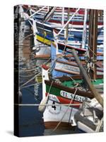 Boats in Harbour, St.Tropez, Cote d'Azur, France-Doug Pearson-Stretched Canvas