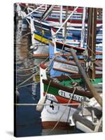 Boats in Harbour, St.Tropez, Cote d'Azur, France-Doug Pearson-Stretched Canvas