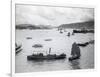 Boats in Hong Kong Harbor-null-Framed Photographic Print