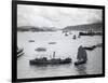 Boats in Hong Kong Harbor-null-Framed Photographic Print