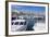 Boats in Marina, Meze, Herault, Languedoc Roussillon Region, France, Europe-Guy Thouvenin-Framed Photographic Print