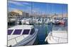 Boats in Marina, Meze, Herault, Languedoc Roussillon Region, France, Europe-Guy Thouvenin-Mounted Photographic Print
