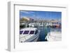 Boats in Marina, Meze, Herault, Languedoc Roussillon Region, France, Europe-Guy Thouvenin-Framed Photographic Print