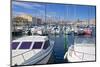 Boats in Marina, Meze, Herault, Languedoc Roussillon Region, France, Europe-Guy Thouvenin-Mounted Photographic Print