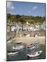 Boats in Mousehole Harbour, Near Penzance, Cornwall, England-David Wall-Mounted Photographic Print