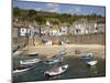 Boats in Mousehole Harbour, Near Penzance, Cornwall, England-David Wall-Mounted Photographic Print