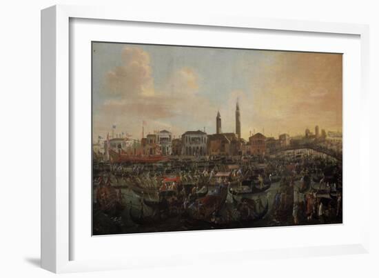 Boats in Murano-Joseph Heintz-Framed Giclee Print