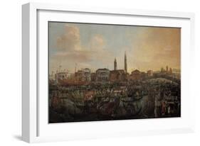 Boats in Murano-Joseph Heintz-Framed Giclee Print