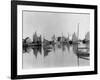 Boats in Nantucket Harbor-null-Framed Photographic Print