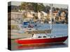 Boats in Newport Channel Near Balboa, Newport Beach, Orange County, California, United States of Am-Richard Cummins-Stretched Canvas