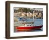 Boats in Newport Channel Near Balboa, Newport Beach, Orange County, California, United States of Am-Richard Cummins-Framed Photographic Print