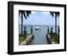 Boats in Oranjestad Harbor, Aruba, Caribbean-Lisa S. Engelbrecht-Framed Photographic Print