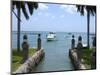 Boats in Oranjestad Harbor, Aruba, Caribbean-Lisa S. Engelbrecht-Mounted Photographic Print