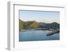 Boats in Picton Harbour and the Town Centre-Matthew Williams-Ellis-Framed Photographic Print