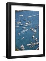 Boats in Port, Hvar Town, Hvar Island, Croatia-Guido Cozzi-Framed Photographic Print