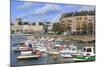 Boats in Saint Francois Quarter, Le Havre, Normandy, France, Europe-Richard Cummins-Mounted Photographic Print