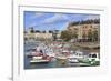 Boats in Saint Francois Quarter, Le Havre, Normandy, France, Europe-Richard Cummins-Framed Photographic Print