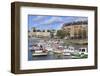 Boats in Saint Francois Quarter, Le Havre, Normandy, France, Europe-Richard Cummins-Framed Photographic Print