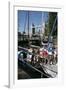 Boats in St Katherines Lock, London-Peter Thompson-Framed Photographic Print