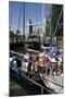 Boats in St Katherines Lock, London-Peter Thompson-Mounted Photographic Print