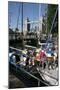 Boats in St Katherines Lock, London-Peter Thompson-Mounted Photographic Print