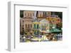 Boats in Symi Harbour, Symi, Dodecanese, Greek Islands, Greece, Europe-Neil Farrin-Framed Photographic Print