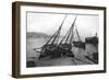 Boats in Tenby Harbour, Pembrokeshire, Wales, 1924-1926-Francis & Co Frith-Framed Giclee Print