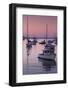 Boats in the Atlantic Ocean at dawn, Rockport Harbor, Rockport, Maine, USA-null-Framed Photographic Print