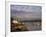 Boats in the Evening Sun at Low Tide on the Dovey Estuary, Aberdovey, Gwynedd, Wales-Pearl Bucknall-Framed Photographic Print