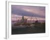 Boats in the Harbour at Evening, C. 1828-Caspar David Friedrich-Framed Giclee Print