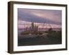 Boats in the Harbour at Evening, C. 1828-Caspar David Friedrich-Framed Giclee Print