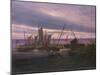 Boats in the Harbour at Evening, C. 1828-Caspar David Friedrich-Mounted Giclee Print
