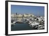 Boats in the Harbour by the Cathedral of St. Nicholas the Pilgrim (San Nicola Pellegrino) in Trani-Stuart Forster-Framed Photographic Print